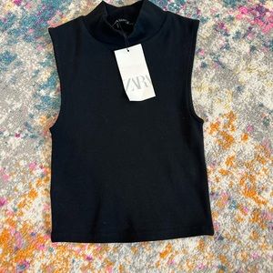 Zara tank top in black